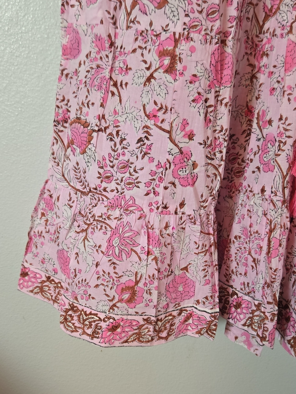 SLV Sur La Vague | NWT Pink Primrose Cap Sleeve Mini Dress One Size - Picture 9 of 12